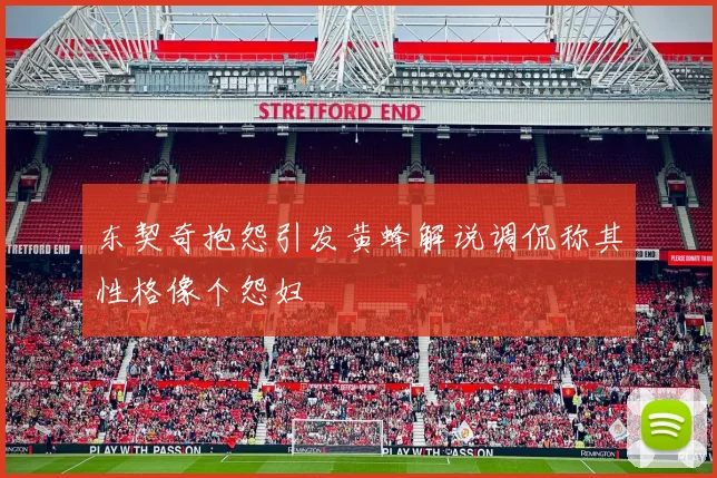 东契奇抱怨引发黄蜂解说调侃称其性格像个怨妇